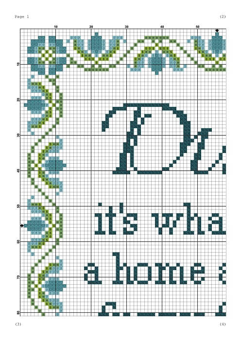 Dust sarcastic New Home funny cross stitch quote pattern - Tango Stitch